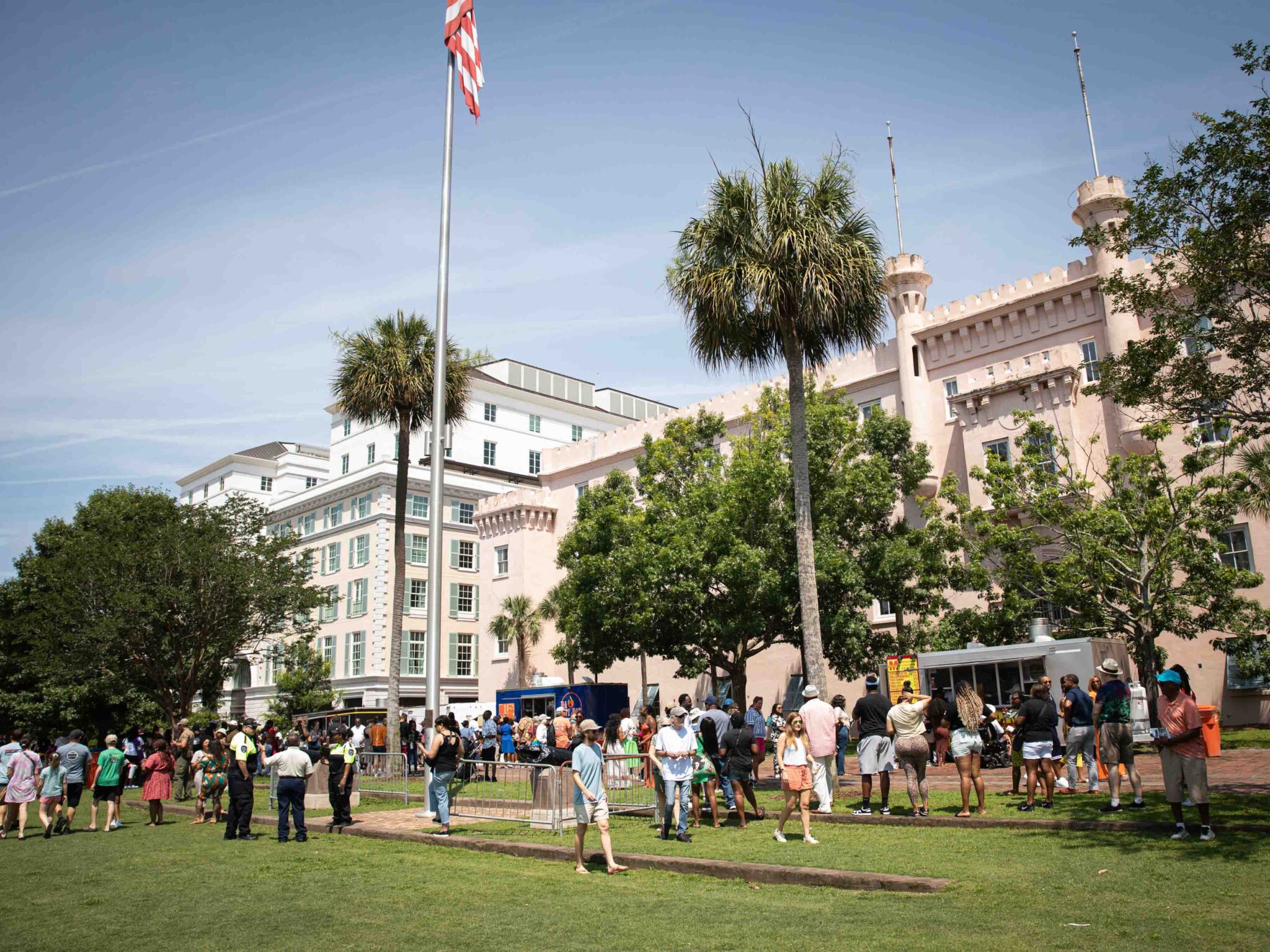 Charleston, SC  - June 24, 2023: The celebration and telecast of the dedication of the International African American Museum at Marion Square.


Photos by Clay Williams.

© Clay Williams / http://claywilliamsphoto.com